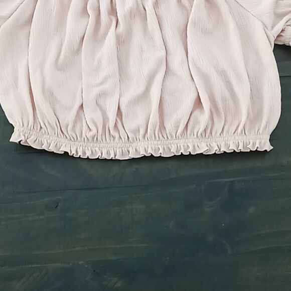 H & M pink crop top size medium - Picture 3 of 8